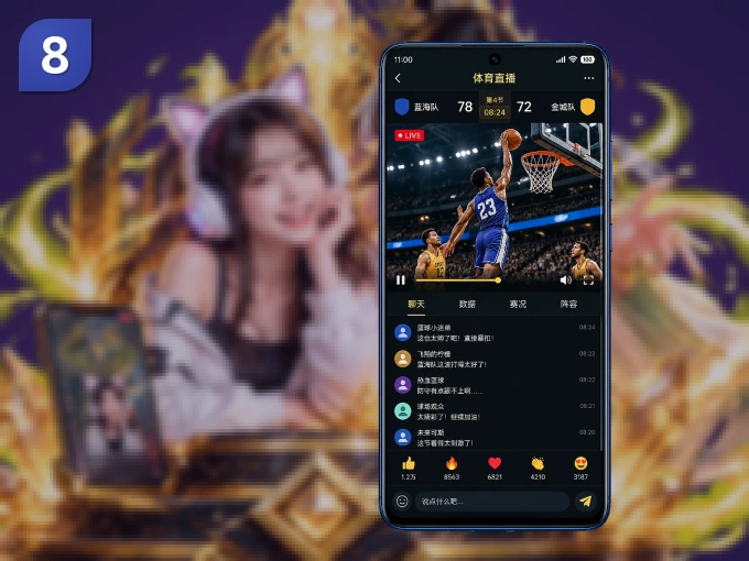 8868体育 APP，随时随地掌握比分